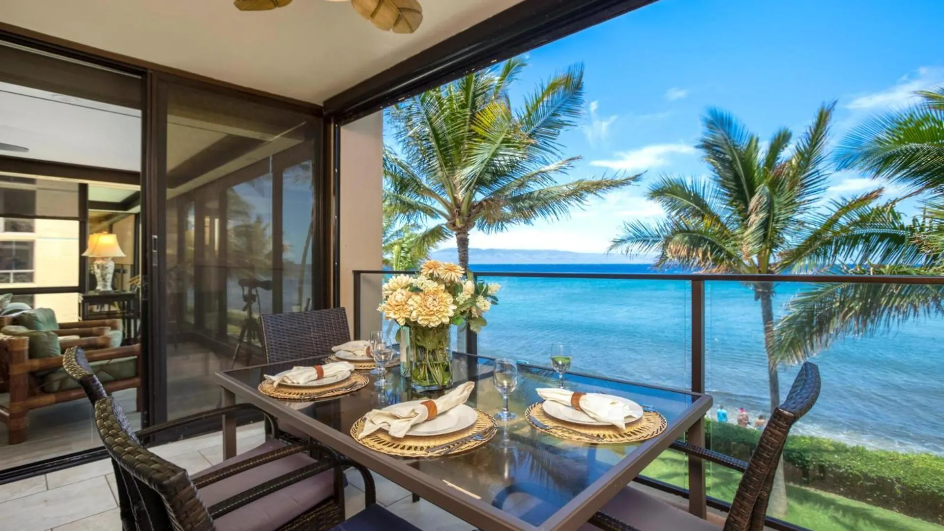 Spacious 4-Bedroom Mahana Collection - Multi Unit Listing - Same Building - Ocean Front - 2 Free Rental Cars Mah-301 Mah-419 Kaanapali