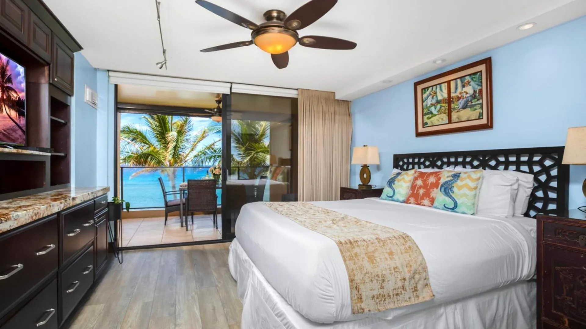 Spacious 4-Bedroom Mahana Collection - Multi Unit Listing - Same Building - Ocean Front - 2 Free Rental Cars Mah-301 Mah-419 Kaanapali